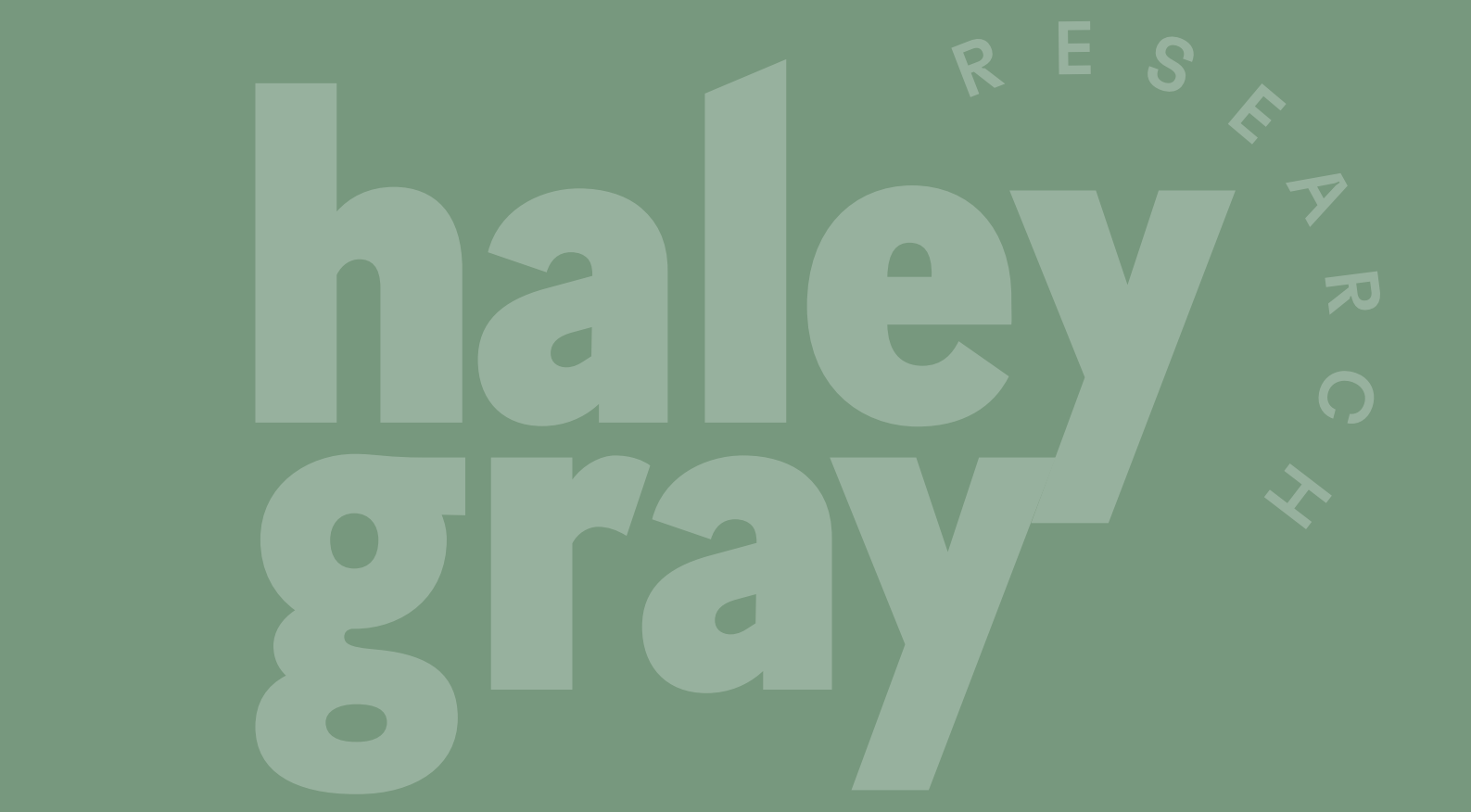 Haley Gray Research